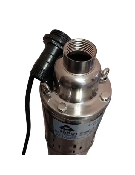 Шнековый насос для скважины Delta 4 QGD 2.2 - 60 0.5 кВт, кабель 10 метров - 2