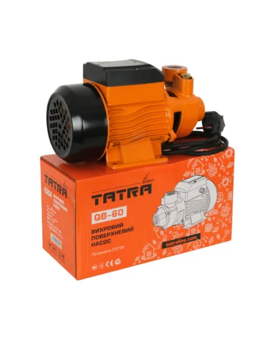 Поверхностный вихревой насос Tatra-Line QB60 0,37 КВт - 3