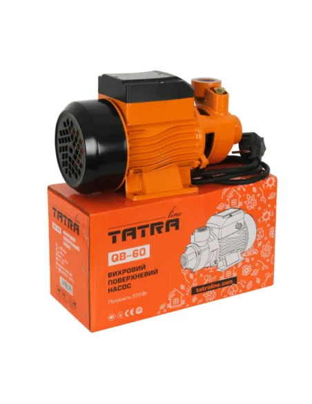 Поверхностный вихревой насос Tatra-Line QB60 0,37 КВт - 3