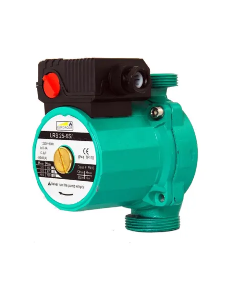 Циркуляционный насос Euroaqua LRS 15/6 - 130, с гайками - 1