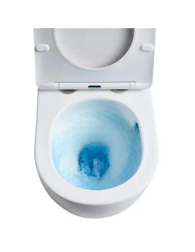 Інсталяція з унітазом Q-Tap Robin Ultra Quiet QT1333046EUQW 4 в 1, 3/8 літра, клавіша хром - 6