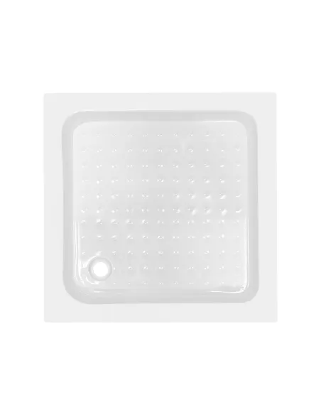 Низкий душевой поддон Lidz Kapielka ST80x80х14, квадратный - 1