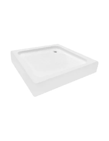 Низкий душевой поддон Lidz Kapielka ST80x80х14, квадратный - 2