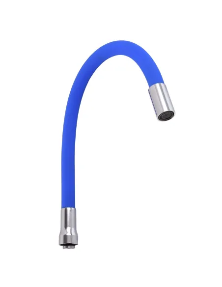 Излив гибкий для смесителя Globus Lux GLR-BLUE-55, синий - 1