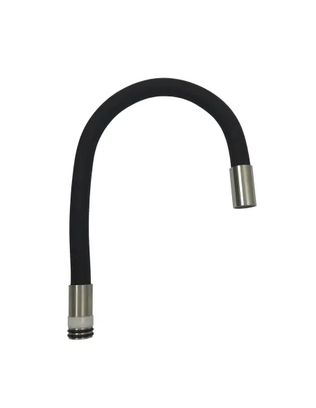 Излив гибкий для смесителя Globus Lux SPLR-1-BL черный - 1