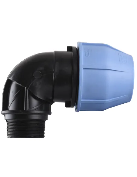 Колено соединительное ПНД VS Plast НР 63 х 2 дюйма - 1