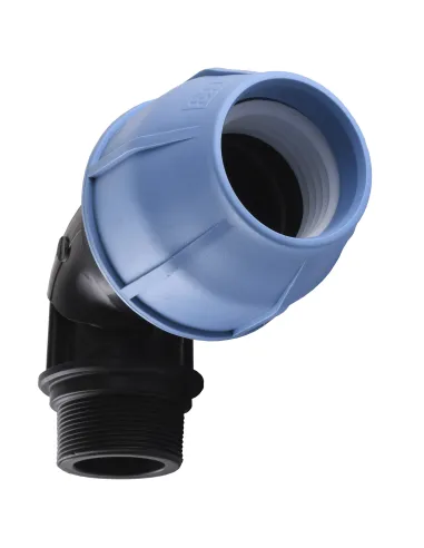 Колено соединительное ПНД VS Plast НР 63 х 2 дюйма - 2