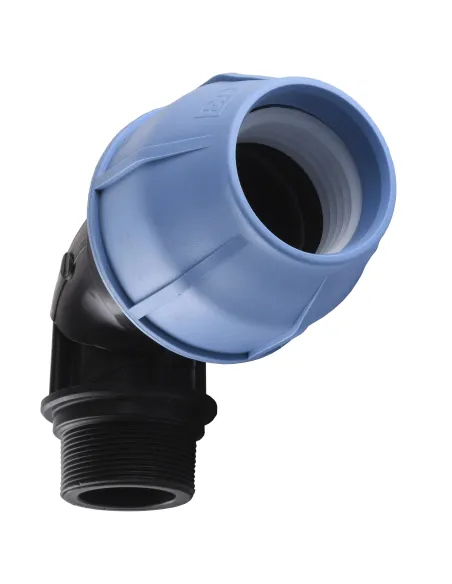 Колено соединительное ПНД VS Plast НР 63 х 2 дюйма - 2