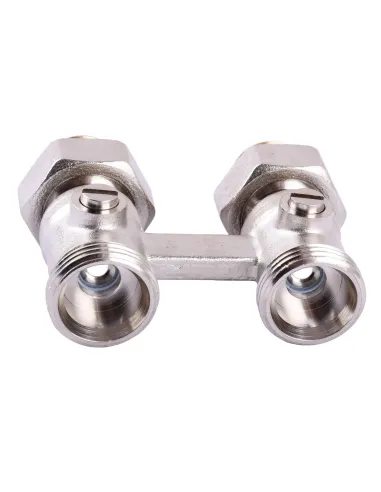 Кран для радіатора шаровий прямий Solomon NV 5103 нижній, 3/4 дюйма - 2