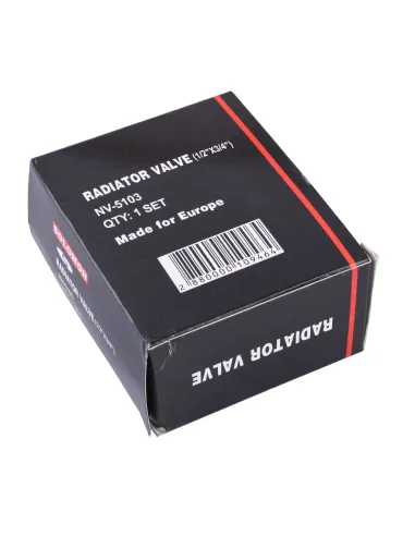 Кран для радіатора шаровий прямий Solomon NV 5103 нижній, 3/4 дюйма - 3