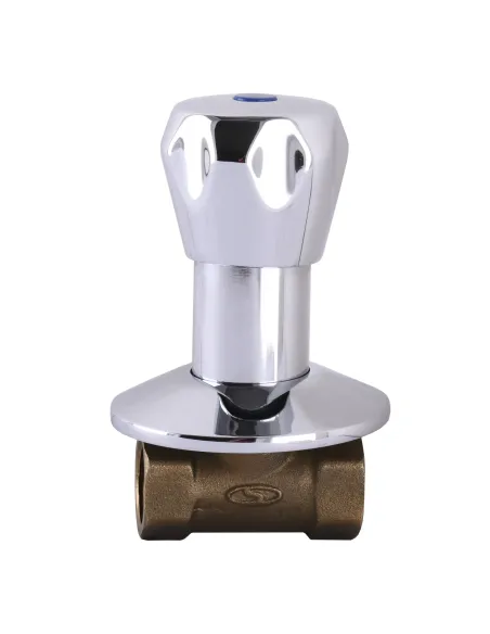 Кран кульовий прямий під замуровку Solomon S3061 ВР 1/2 дюйма - 1