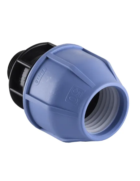 Муфта соединительная ПНД VS Plast ПНД НР 50 х 1 1/4 дюйма - 2