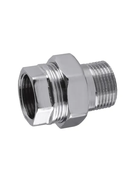 Сгон-американка прямой Solomon 1620 хром, 3/4 дюйма - 1