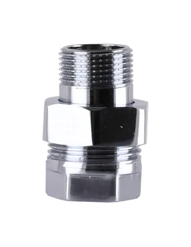 Сгон-американка прямой Solomon 1620 хром, 3/4 дюйма - 3