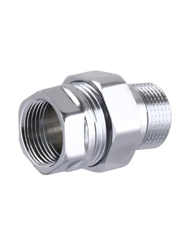 Сгон-американка прямой Solomon 1620 хром, 3/4 дюйма - 4