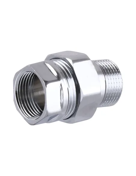 Сгон-американка прямой Solomon 1620 хром, 3/4 дюйма - 4