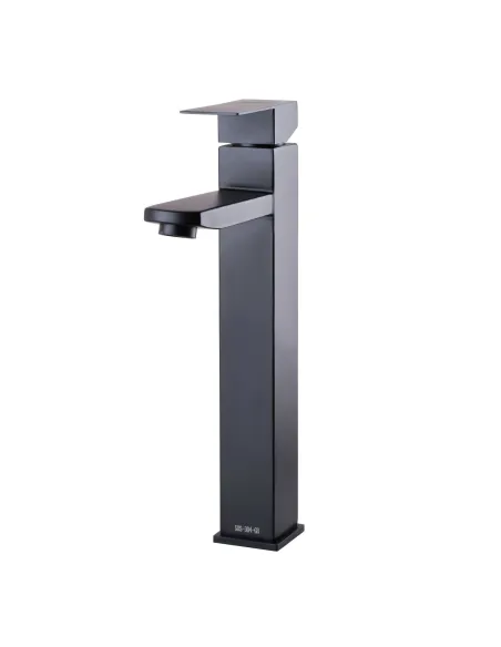 Смесители для умывальника из нержавеющей стали Globus Lux Sicilia SBQ-201-BB, черный - 1