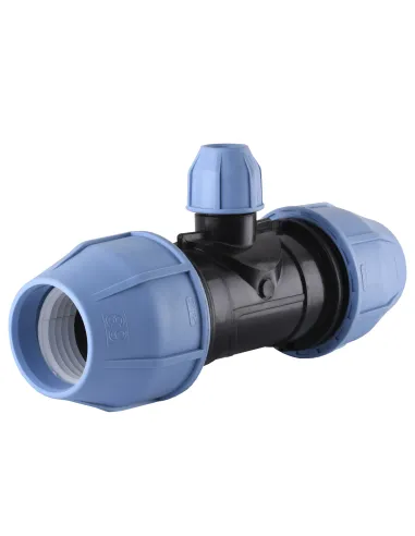 Тройник редукционный ПНД VS Plast 63 х 25 х 63 мм - 2