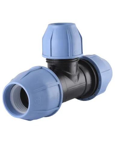 Тройник редукционный ПНД VS Plast 63 х 50 х 63 мм - 2