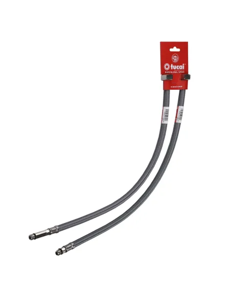 Шланг для смесителя Tucai TAQ GRIF AСB 207414 М10х3/8 дюйма, короткий, 0,5 м, антикоррозийный, пара - 2