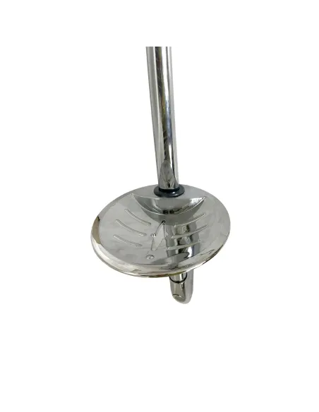 Душевая стойка Dishi L106C латунь хром, с мыльницей - 4