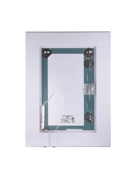 Дзеркало для ванної кімнати Unio MRR-04 SQR-RA-H 600 x 800 LED FL з підігрівом - 3