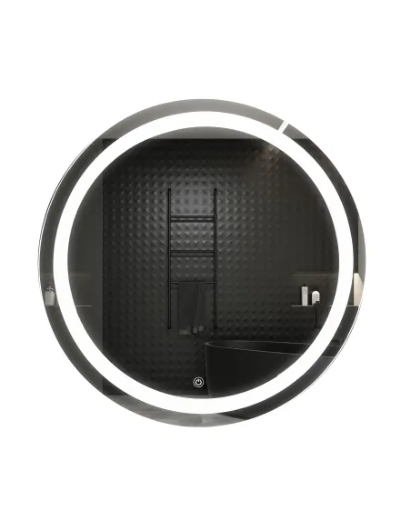 Зеркало для ванной комнаты Unio MRR-09 RND-S 700 x 700 LED FL c сенсором - 2