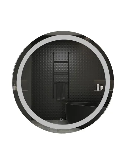 Дзеркало для ванної кімнати Unio MRR-09 RND-S 700 x 700 LED FL з сенсором - 4