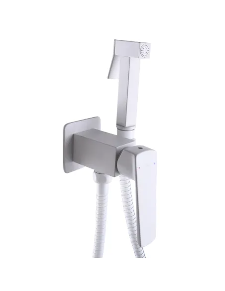 Гігієнічний змішувач Topaz Lexi TL 21106-H57-W білий матовий - 1