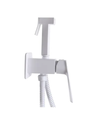 Смеситель гигиенический Topaz Lexi TL 21106-H57-W белый матовый - 2