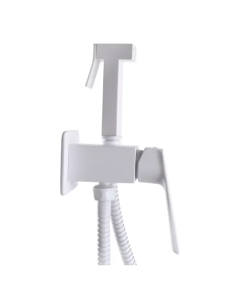Смеситель гигиенический Topaz Lexi TL 21106-H57-W белый матовый - 2