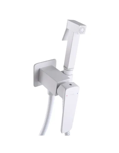 Смеситель гигиенический Topaz Lexi TL 21106-H57-W белый матовый - 3