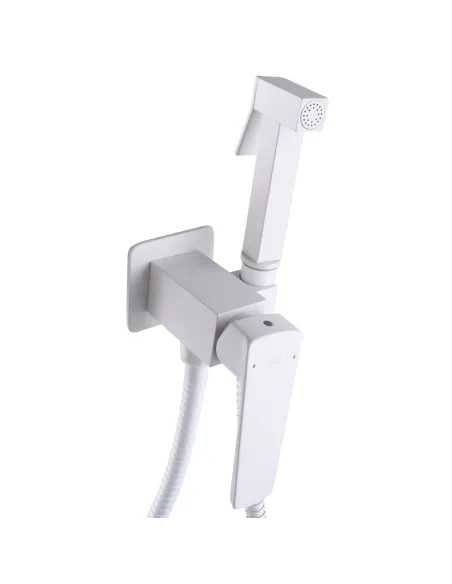 Смеситель гигиенический Topaz Lexi TL 21106-H57-W белый матовый - 3