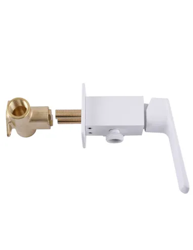 Смеситель гигиенический Topaz Lexi TL 21106-H57-W белый матовый - 5