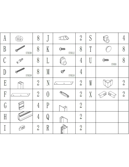 Душевая кабина без поддона Bravo Odra 80N - 3