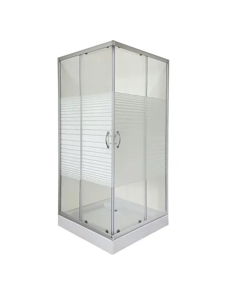 Душевая кабина с низким поддоном Bravo Odra L90W Line - 1