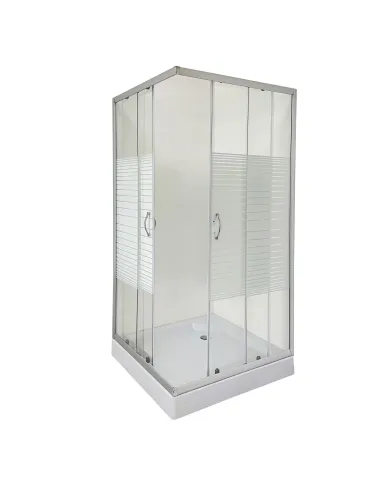 Душевая кабина с низким поддоном Bravo Odra L90W Line - 3