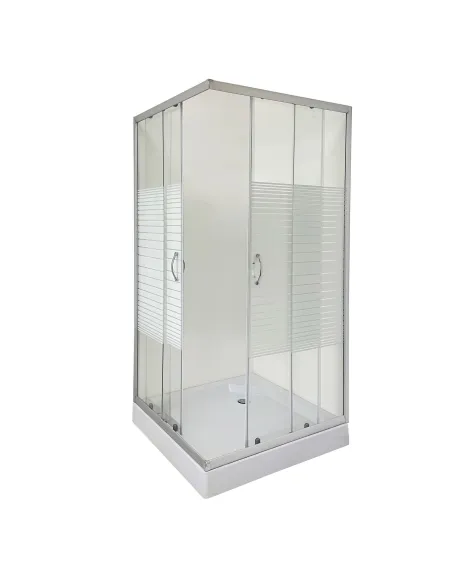 Душевая кабина с низким поддоном Bravo Odra L90W Line - 3