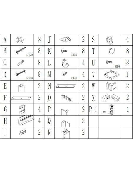 Душевая кабина с низким поддоном Bravo Odra L90W Line - 9