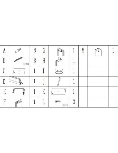 Душевая кабина без поддона Bravo LYNA 90N - 3