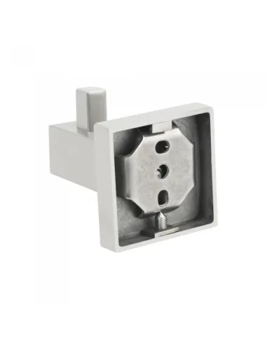 Крючок для полотенец Venta V310N одинарный, сатин - 2