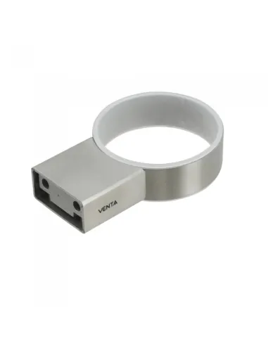 Стакан для ванной Venta V230N настенный, матовое стекло, сатин - 3