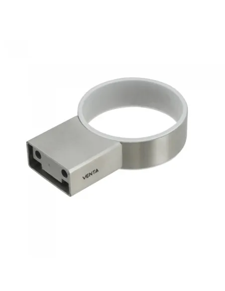 Стакан для ванной Venta V230N настенный, матовое стекло, сатин - 3