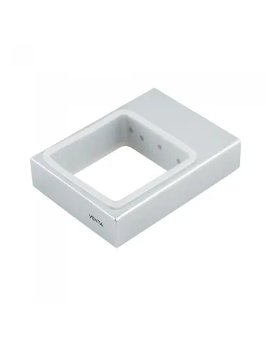 Стакан для ванной Venta V130C настенный, матовое стекло, хром - 3