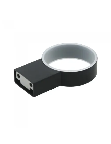 Стакан для ванной Venta V230B настенный, матовое стекло, черный - 3