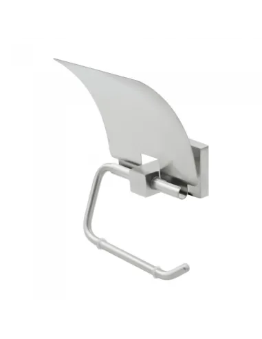 Держатель туалетной бумаги Venta V347N с крышкой, сатин - 2