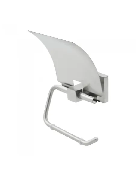 Держатель туалетной бумаги Venta V347N с крышкой, сатин - 2