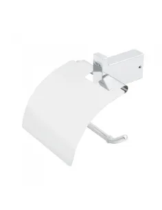 Держатель туалетной бумаги Venta V140C с крышкой, хром - 1