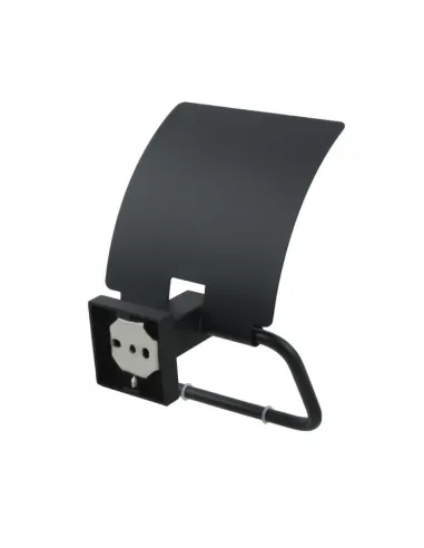 Держатель туалетной бумаги Venta V347B с крышкой, черный - 3