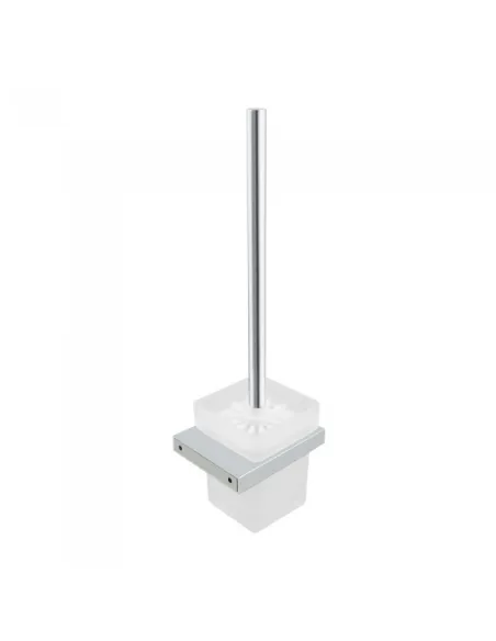 Ершик для унитаза Venta V150C настенный, матовое стекло, хром - 2